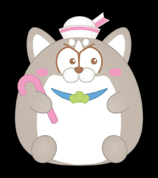 松犬×サンリオキャラクターズ ぬいぐるみ ハスキー[コンテンツシード]《在庫切れ》
