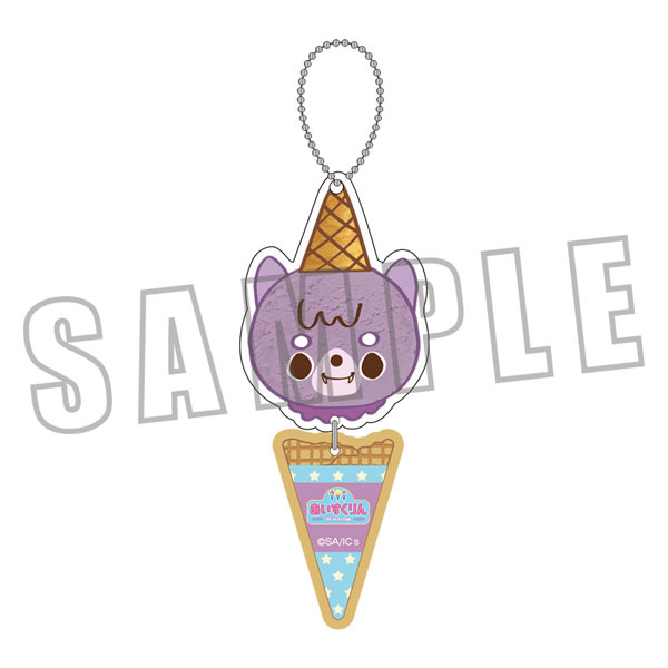 iiiあいすくりん キーホルダー ウベたん[ACOS]《在庫切れ》