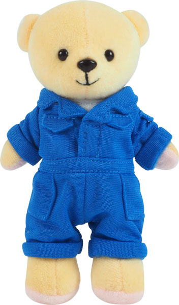 くまめいと つなぎ 青 ぬいぐるみ用衣装 ムービック 在庫切れ