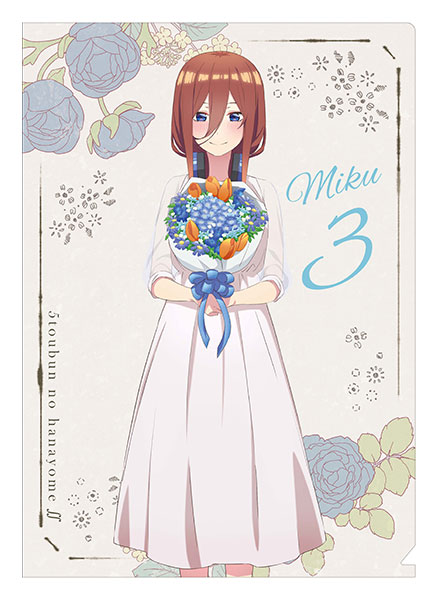 五等分の花嫁∬ クリアファイル 三玖[ムービック]《在庫切れ》