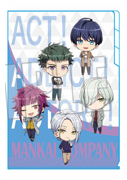 クリアファイル3ポケット アニメ A3 D ベルハウス ０８月予約