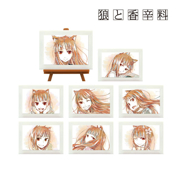 狼と香辛料 トレーディング Ani-Art ミニアートフレーム 8個入り 狼と香辛料 トレーディング Ani-Art ミニアートフレーム 8個入り