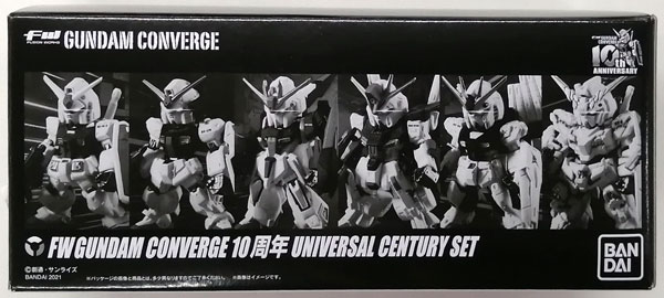 FW GUNDAM CONVERGE 10周年 UNIVERSAL CENTURY SET (キャンディ