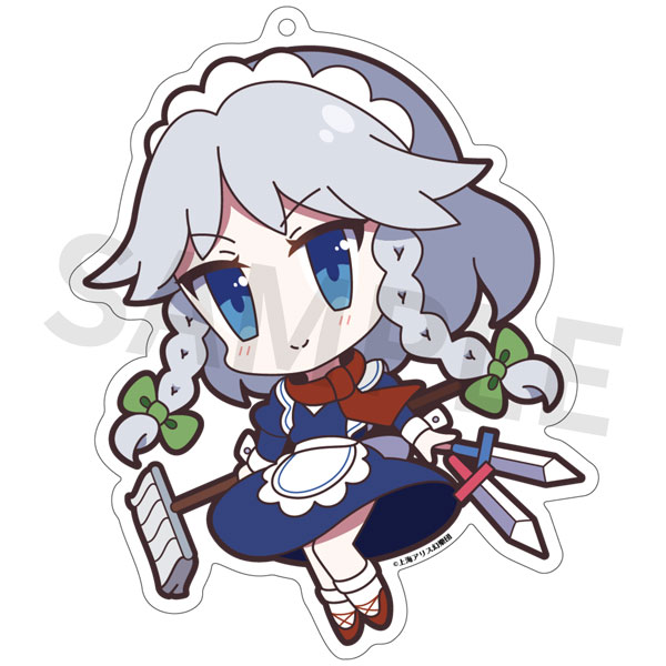 東方Projectビッグアクリルキーホルダー 十六夜咲夜 楽天市場】東方project 十六夜咲夜（バッグ・小物・ブランド雑貨