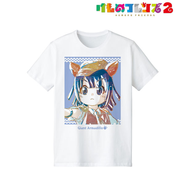 けものフレンズ2 オオアルマジロ Ani Art Tシャツ メンズ M アルマビアンカ 在庫切れ