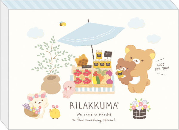 MH05902 リラックマ メモパッド[サンエックス]《在庫切れ》