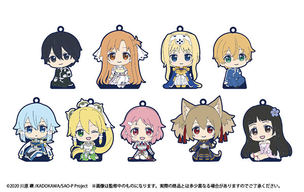 ソードアート・オンライン アリシゼーション War of Underworld おすわりラバースタンド 9個入りBOX[タピオカ]《在庫切れ》