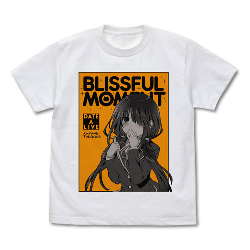 コスパ・デポ限定 デート・ア・ライブ 原作版 時崎狂三 Tシャツ 至福の時間Ver./WHITE-M（再販）[コスパ]《在庫切れ》