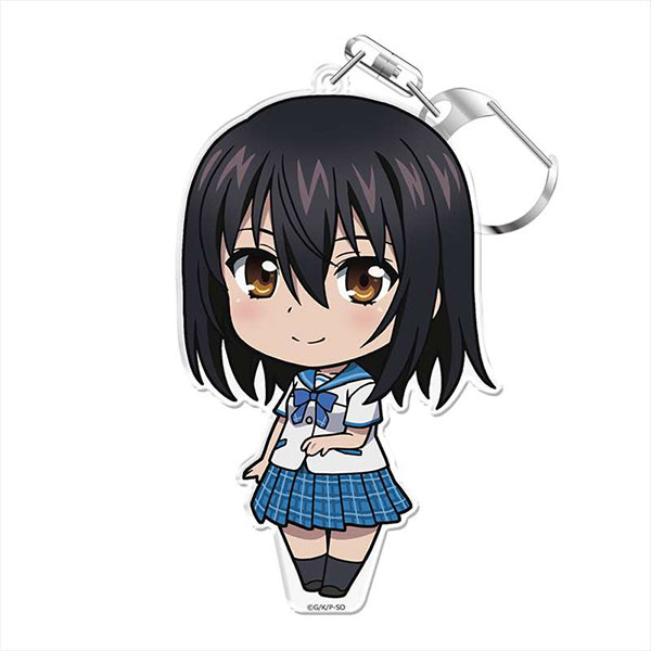 OVA ストライク・ザ・ブラッドIV(フォース) ぷにこれ！キーホルダー(スタンド付) 姫柊雪菜[アズメーカー]《在庫切れ》