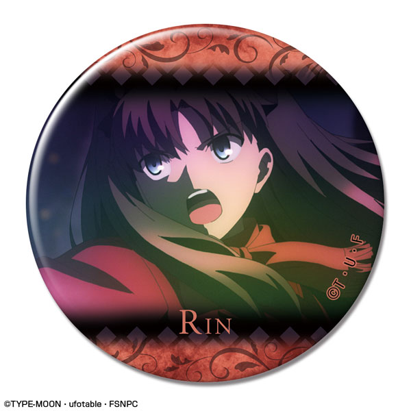 fate 遠坂凛　缶バッジ Rin Tohsaka - Badge - Fate/stay night (遠坂凛 「TYPE-MOON展