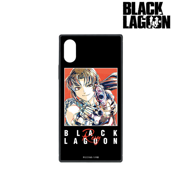 BLACK LAGOON レヴィ Ani-Art スクエア強化ガラスiPhoneケース(XR)[アルマビアンカ]《在庫切れ》