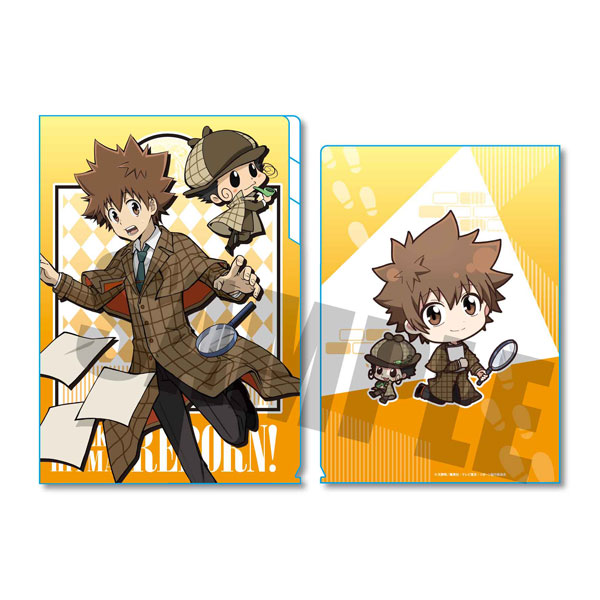 クリアファイル3ポケット 家庭教師ヒットマンREBORN！ 沢田綱吉