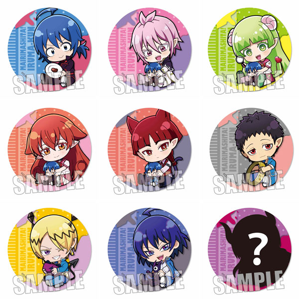 トレーディング缶バッジ part2 「魔入りました！入間くん」 ぎゅ