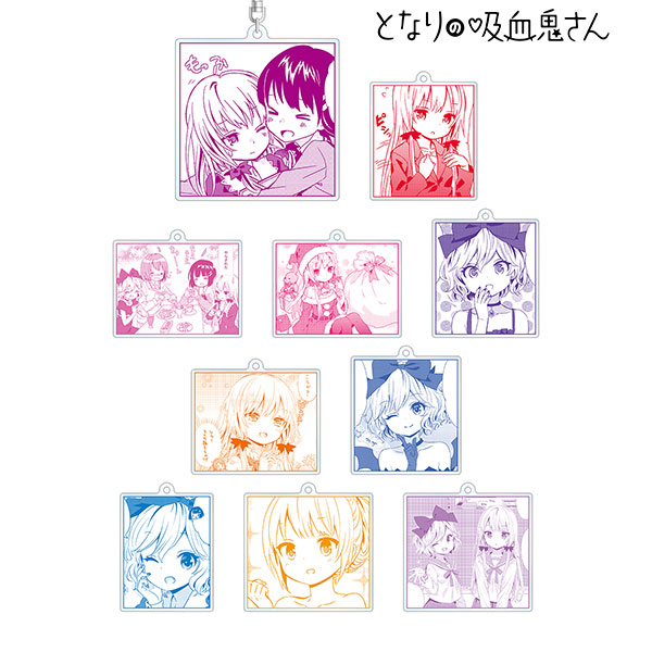 となりの吸血鬼さん トレーディングアクリルキーホルダー 10個入りBOX[アルマビアンカ]《在庫切れ》