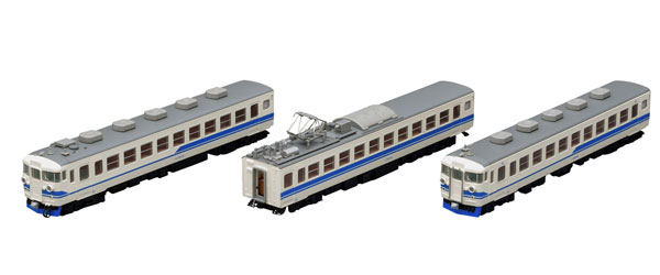 98457 JR 475系電車(北陸本線・新塗装・ベンチレーターなし)セット(3両)[TOMIX]【送料無料】《在庫切れ》