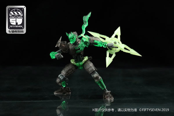 NUMBER 57 アーマードパペット エン 1/24スケール プラモデル[CREATIVE FIELD]《在庫切れ》