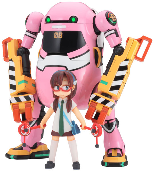 【中古】(本体A-/箱B)1/20 20 メカトロウィーゴ エヴァコラボシリーズ Vol.3“はちごうき(ぱわーあーむ)”+真希波・マリ・イラストリアス[ハセガワ]《発売済・在庫品》