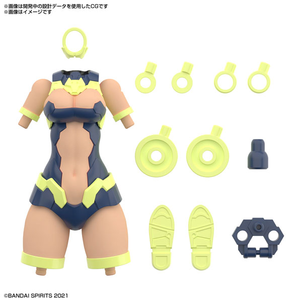 【中古】30MS オプションボディパーツ タイプG02[カラーC] プラモデル[BANDAI SPIRITS]