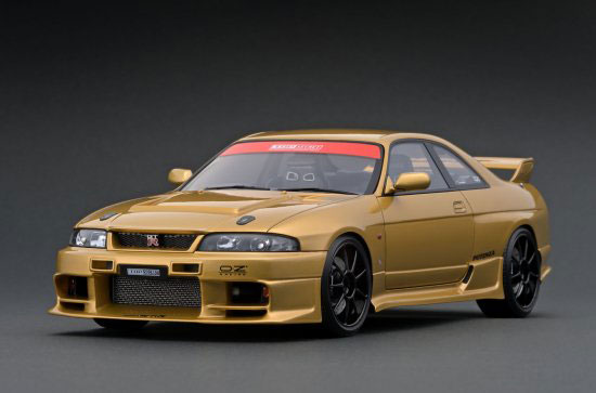 いいスタイル 1/18 TOP Gold[イグニッションモデル (BCNR33) GT-R SECRET ミニカー