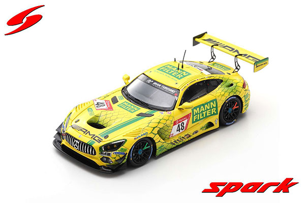 1/43 Mercedes-AMG GT3 No.48 Mercedes-AMG Team MANN-FILTER 24H Nurburgring 2019[スパーク]《在庫切れ》