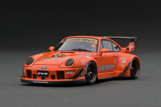 イグニッションモデル RWB 993 ポルシェ　1/43 1/43 RWB 993 Orange[イグニッションモデル]《在庫切れ》