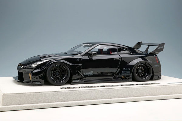 1/18 LB-シルエットワークス GT 35GT-RR ブラック[メイクアップ]【送料