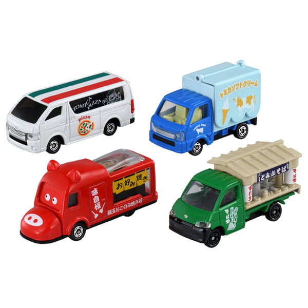 トミカギフトセット わくわく！トミカのたべもの屋さんセット