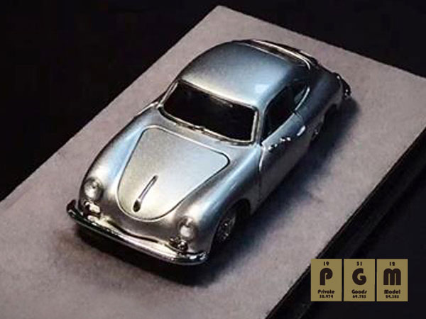 1/64 Porsche 356 Silver ※フル開閉機能付[PGM]《在庫切れ》