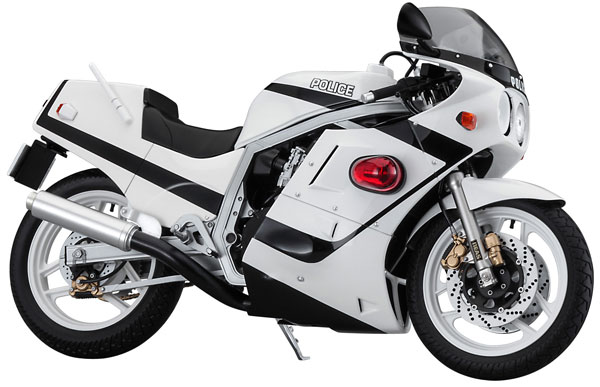 【中古】1/12 「逮捕しちゃうぞ」スズキ GSX-R750 白バイ仕様 プラモデル[ハセガワ]