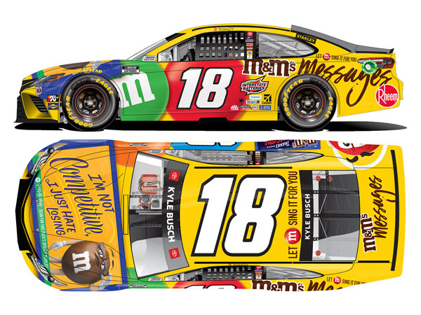 Review: 2019 Kyle Busch #18 M&Ms Halloween Toyota Camry 1/24