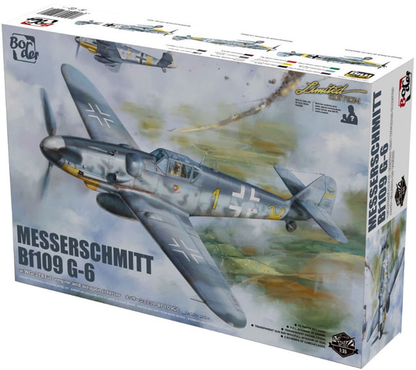 【中古】【特典】1/35 メッサーシュミット Bf109 G-6 プラモデル[ボーダーモデル]