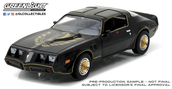 1/24 1980 Pontiac Firebird Trans Am Turbo 4.9L - Starlight Black with Golden Eagle Hood[グリーンライト]《在庫切れ》