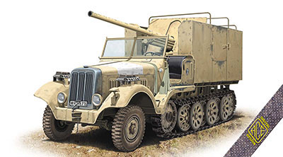 1/72 独・ディアナ5tハーフトラック7.62cm(r)対戦車自走砲 プラモデル[ACE]《在庫切れ》