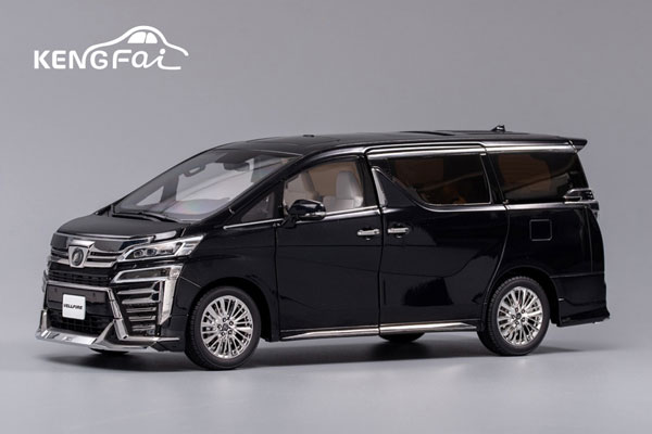 1/18 TOYOTA Vellfire Pearl Black ※右ハンドル仕様[KENGFai]【送料