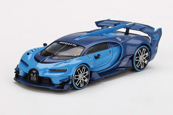 1/64 ブガッティ ビジョン グランツーリスモ ブルー(左ハンドル)[MINI