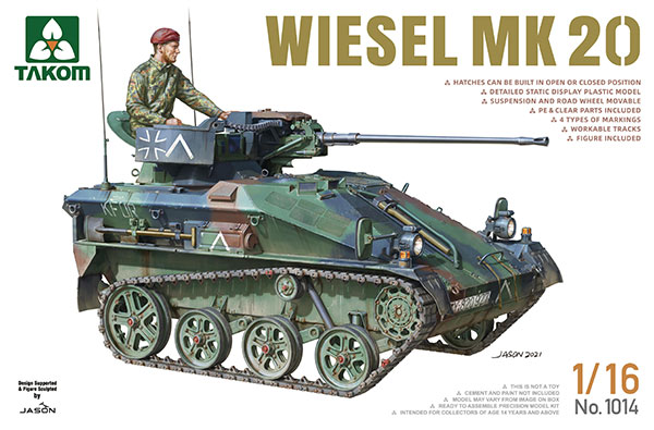 1/16 ヴィーゼル Mk.20 プラモデル[TAKOM]《０８月予約》 lics.sch.zm