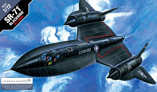 1/72 SR-71 ブラックバード プラモデル[アカデミー]《在庫切れ》