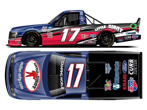 1/64 ドニー・シャッツ #17 リトルジャイアント フォードF-150 NASCAR キャンピングワールド・トラックシリーズ 2021[Lionel Racing]《在庫切れ》