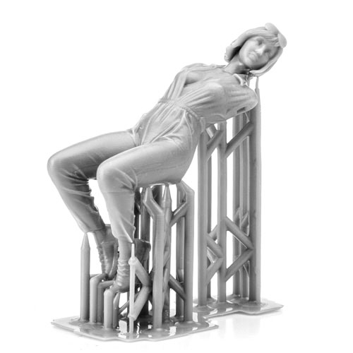 1/35 メカニックガールダイナ(3D)[SOL MODEL]《在庫切れ》