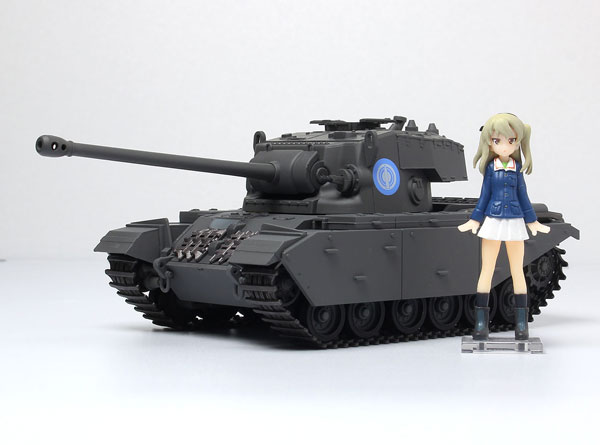 ガールズ＆パンツァー 劇場版 デフォルメ巡航戦車A41センチュリオン 塗装済み完成品 1/35イメージスケール 島田愛里寿付き[プラッツ]《在庫切れ》