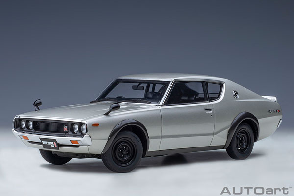 1/18 日産 スカイライン 2000 GT-R (KPGC110) (シルバー)[オートアート]【送料無料】《在庫切れ》