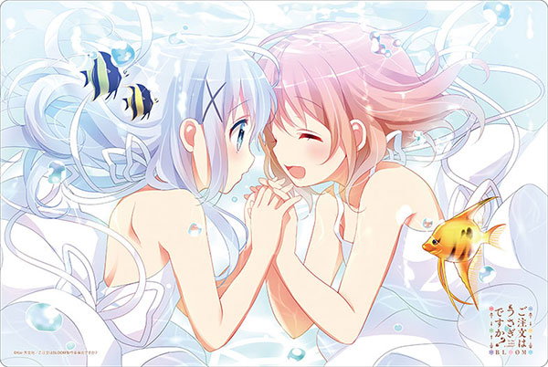 ご注文はうさぎですか?BLOOM ココア&チノ スリーブプレイマットセット Amazon | ブシロード スリーブコレクション ハイグレード Vol