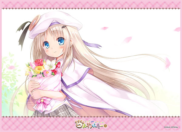 プレイマット クドわふたー クドわふたー]ラバーマット（クド／花冠）