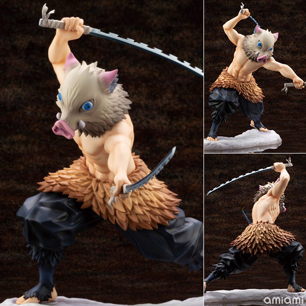 特典】 ARTFX J 鬼滅の刃 嘴平伊之助 1/8 完成品フィギュア ...