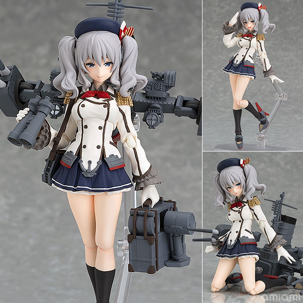 【中古】【特典】 figma 艦隊これくしょん -艦これ- 鹿島 (GOODSMILE ONLINE SHOP限定)[マックスファクトリー]