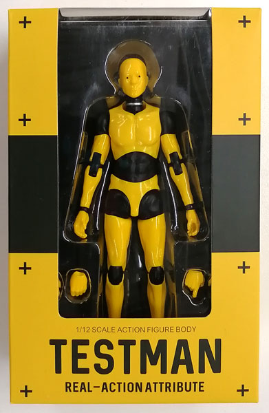 Testman Pocket Elite Crash Test Dummy 1/12 Scale Figure