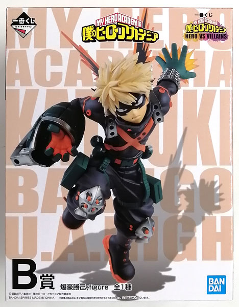 【中古】一番くじ 僕のヒーローアカデミア HERO VS VILLAINS B賞 爆豪勝己；figure (プライズ)[BANDAI SPIRITS]