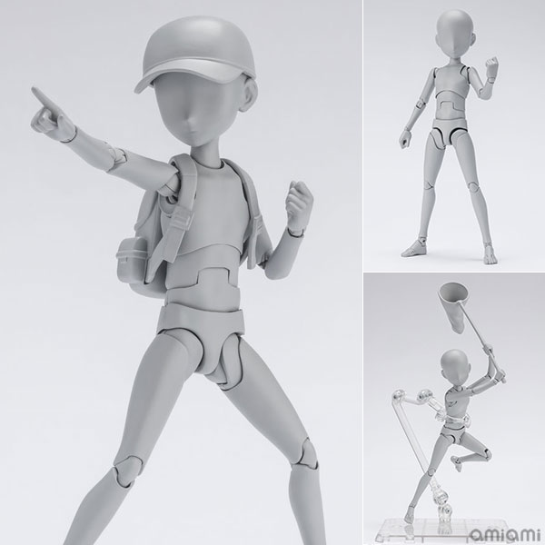 S.H.Figuarts ボディくん -杉森建- Edition DX SET (Gray Color Ver