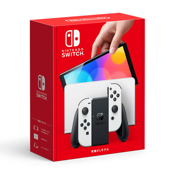 Nintendo Switch(有機ELモデル) Joy-Con(L)/(R) ホワイト[任天堂]《発売済・在庫品》