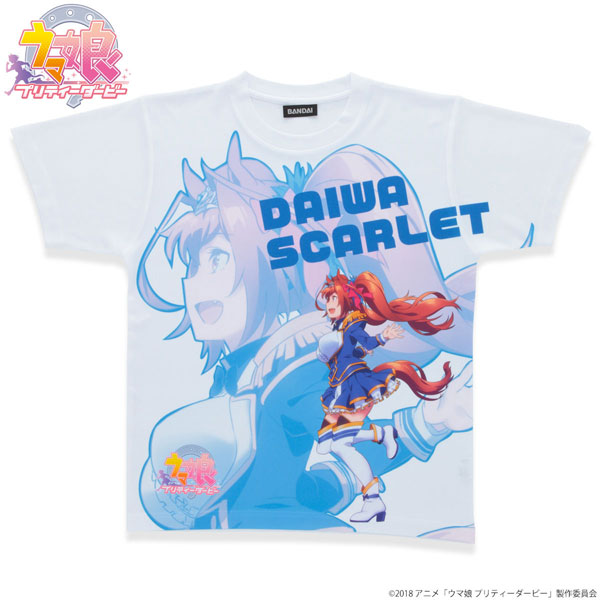 TVアニメ『ウマ娘 プリティーダービー』 フルパネルTシャツ M ダイワスカーレット[バンダイ]《在庫切れ》
